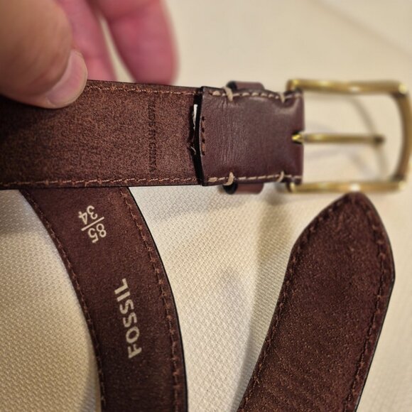 Fossil leather belt - Picture 4 of 9